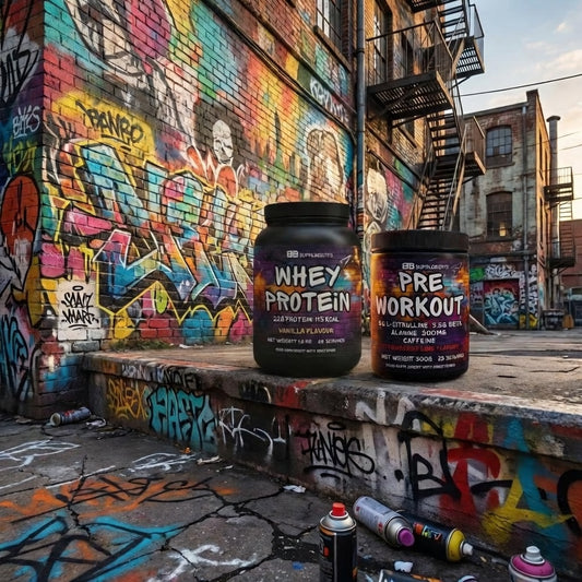 Whey Protein 1.8kg & Pre Workout