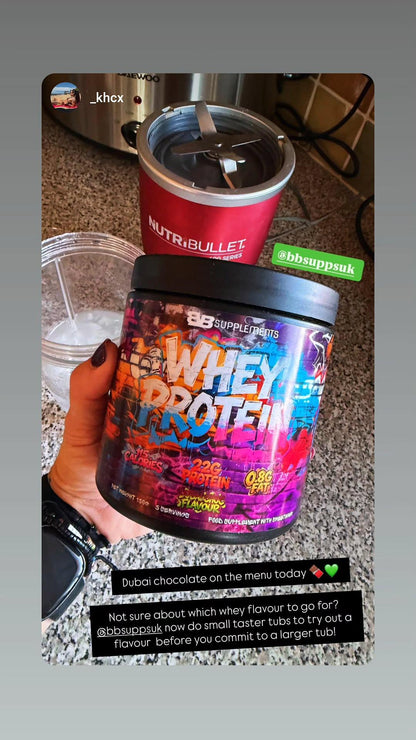 Whey Protein 150g Taster Tub